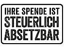 Ihre Spende ist steuerlich absetzbar